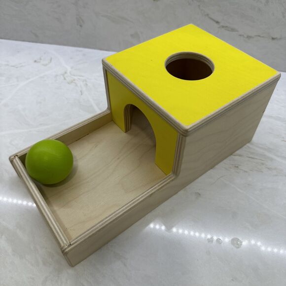 Lovevery Ball Drop Box The Inspector 7 to 8 Months Wood Ball Montessori Toys - Picture 4 of 7